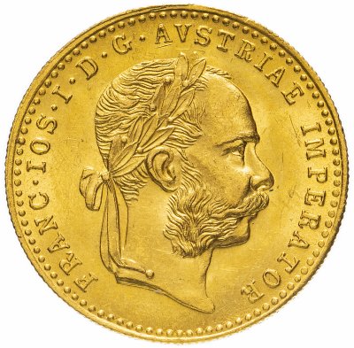 купить Австрия 1 дукат (dukat) 1915 Рестрайк (новодел)