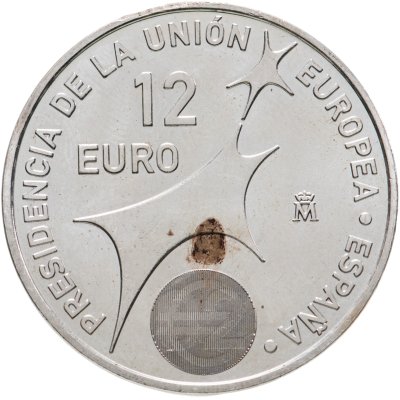 купить Испания 12 евро (euro) 2002 "Председательство Испании в Европейском Союзе"