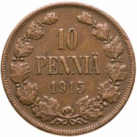 купить 10 пенни (pennia) 1915
