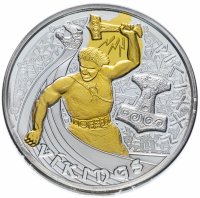 купить Андорра 10 динеров 2008 "Викинги" в футляре, с сертификатом