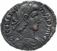 купить Римская Империя, Констанций II 324–361 гг., нуммий.