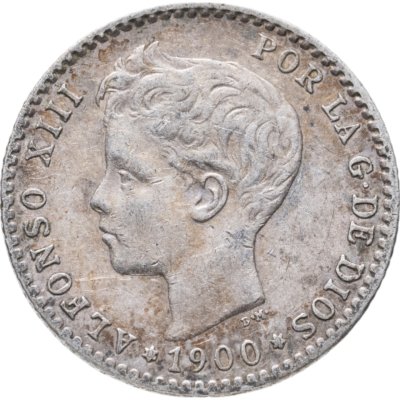 купить Испания 50 сентимо (centimos) 1900