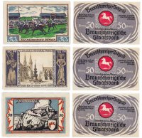 купить Германия (Саксония: Бланкенбург) набор из 3-х нотгельдов 1923
