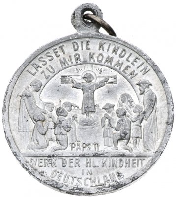 купить Жетон "Святая Дева Мария" , алюминий, Германия, 1890-1920 гг.