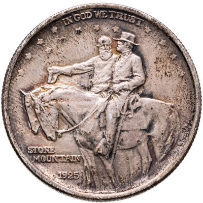 купить США 50 центов (1/2 доллара, half dollar) 1925 "Мемориал Стоун-Маунтин"