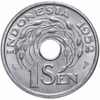 Купить Индонезия 1 сен (sen) 1952