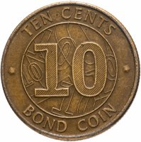 купить Зимбабве 10 центов (cents) 2014