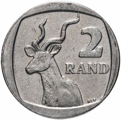 купить ЮАР 2 ранда (рэнда, rand) 2000-2020, случайная дата