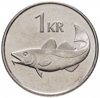 купить 1 крона (crown) 2005 Исландия