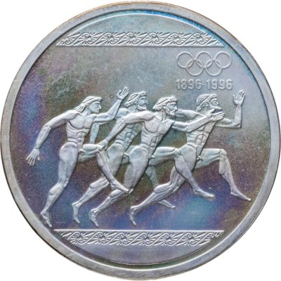 купить Греция 1000 драхм (drachmai) 1996 100 лет Олимпийским играм - Бег