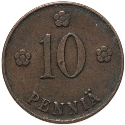 купить Финляндия 10 пенни (pennia) 1920