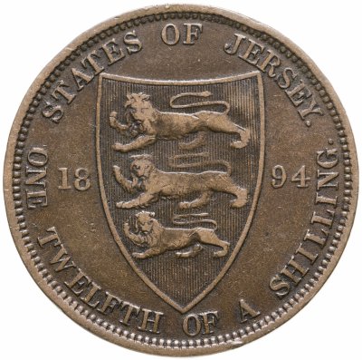 купить Джерси 1/12 шиллинга 1894