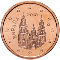Купить Испания 2 цента (cents) 2010