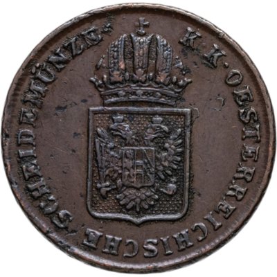 купить Австрия 1 крейцер (kreuzer) 1816 знак монетного двора "А" - Вена