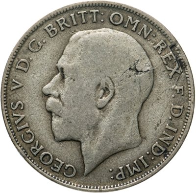 купить Великобритания 2 шиллинга (флорин, shillings) 1921