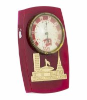 купить Термометр комнатный "XXVI съезд КПСС", пластмасса, СССР, 1975-1981 гг.