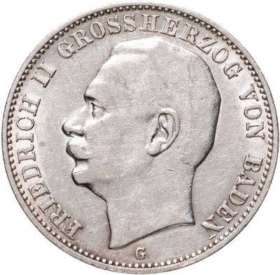 купить Германская Империя, Баден 3 марки 1912