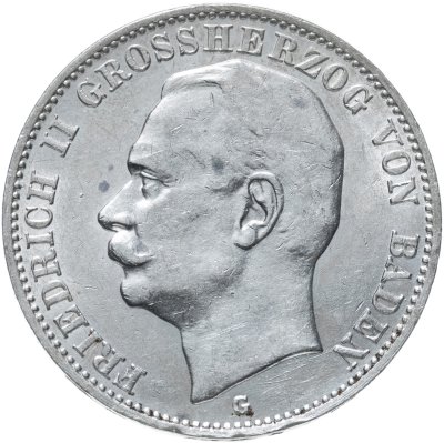 купить Германская Империя, Баден 3 марки 1912