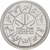 Купить Канада 1 доллар 1978 "XI игры содружества в Эдмонтоне"