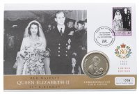 Купить Гибралтар 1 крона 2006 "80 лет со дня рождения Королевы Елизаветы II - с внуком"
