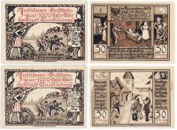 купить Германия (Саксония: Кведлинбург) набор из 2-х нотгельдов 1921