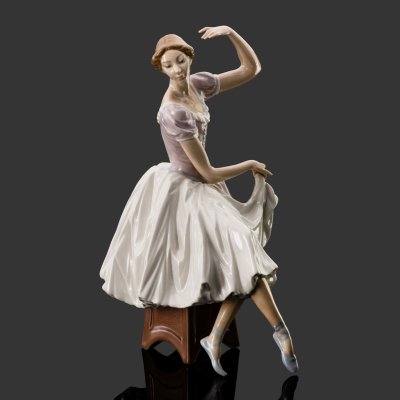купить Статуэтка "Балерина", автор Vincente Martinez, фарфор, роспись, Lladro, Испания, 1980-1990 гг.