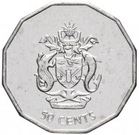 Купить Соломоновы Острова 50 центов (cents) 2010