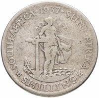 купить ЮАР 1 шиллинг (shilling) 1937