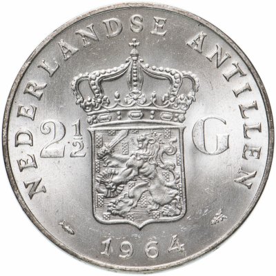 купить Нидерландские Антильские острова 2,5 гульдена 1964