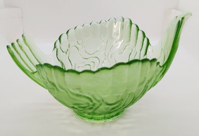 купить Конфетница "Голубь" зеленого цвета, стекло, СССР, 1970-1990 гг.
