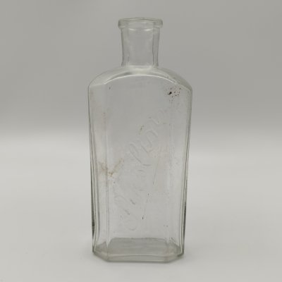 купить Флакон из-под средства "Jirolin" ("Жиролин"), стекло, Западная Европа, 1900-1940 гг.