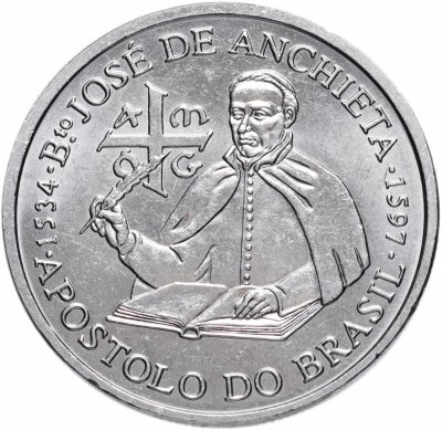 купить Португалия 200 эскудо (escudos) 1997 "400 лет со дня смерти Хосе де Анчьета"