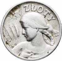 Купить Польша 1 злотый (zloty) 1925