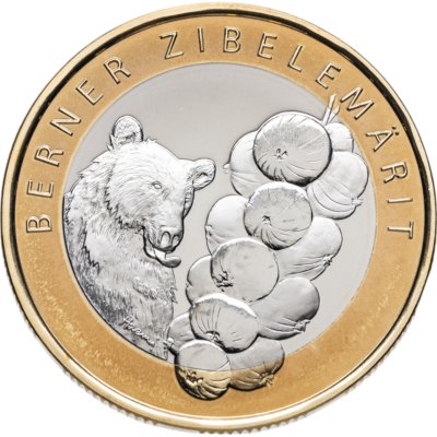 купить Швейцария 10 франков (francs) 2011 "Бернский луковый рынок"