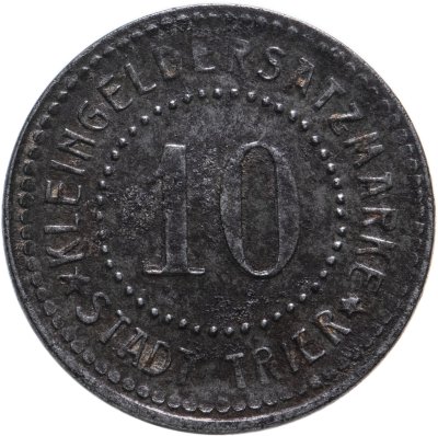 купить Германия, Трир 10 пфеннигов 1914-1924