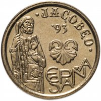 купить Испания 5 песет (pesetas) 1993 "Год Святого Иакова"