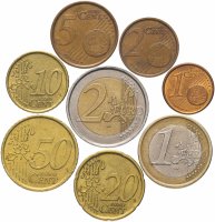 купить Испания полный годовой набор 1999 (8 монет, из обращения)