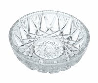 Купить Ваза (конфетница) с резным орнаментом, хрусталь, СССР, 1970-1990 гг.