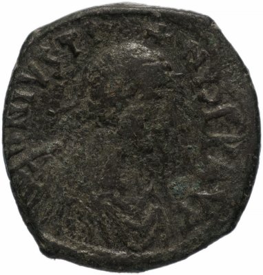 купить Византия, Юстин I 518–527 гг фоллис (40 нуммий)