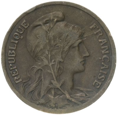 купить Франция 10 сантимов (centimes) 1917