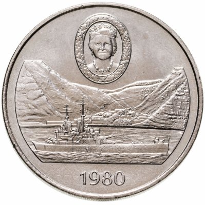 купить Остров Святой Елены 25 пенсов (pence) 1980 "80 лет со дня рождения Королевы Матери"