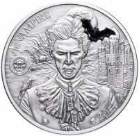 купить Палау 10 долларов 2014 "Мистические создания - Вампир", в футляре с сертификатом
