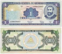 купить Никарагуа 1 кордоба 1995 (Pick 179)