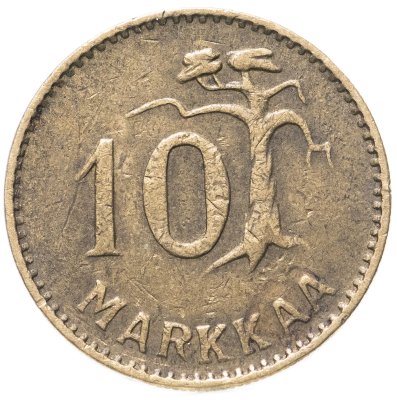 купить Финляндия 10 марок 1953