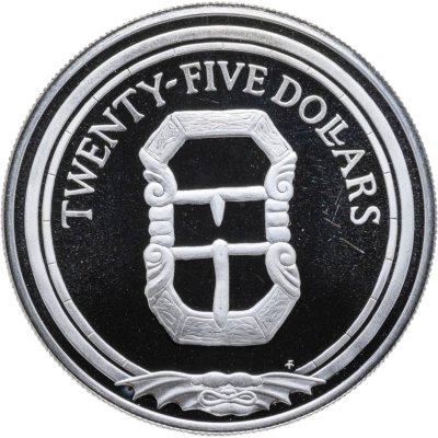 купить Британские Виргинские острова 25 долларов 1988 Сокровища затонувших кораблей - Пряжка