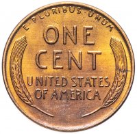 Купить США 1 цент 1954 D