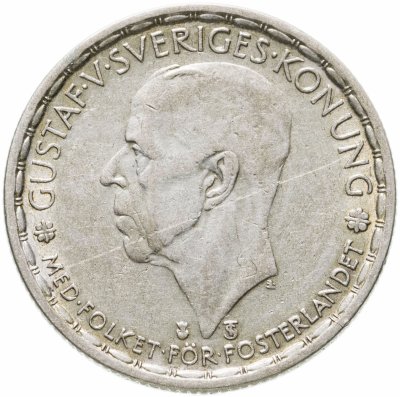 купить Швеция 1 крона (crown) 1949
