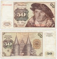 Купить Германия ФРГ 50 марок 1980 (Pick 33d)
