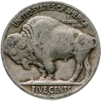 купить США 5 центов 1936 "Buffalo Nickel" D