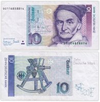 купить Германия 10 марок 1993 (Pick 38с)